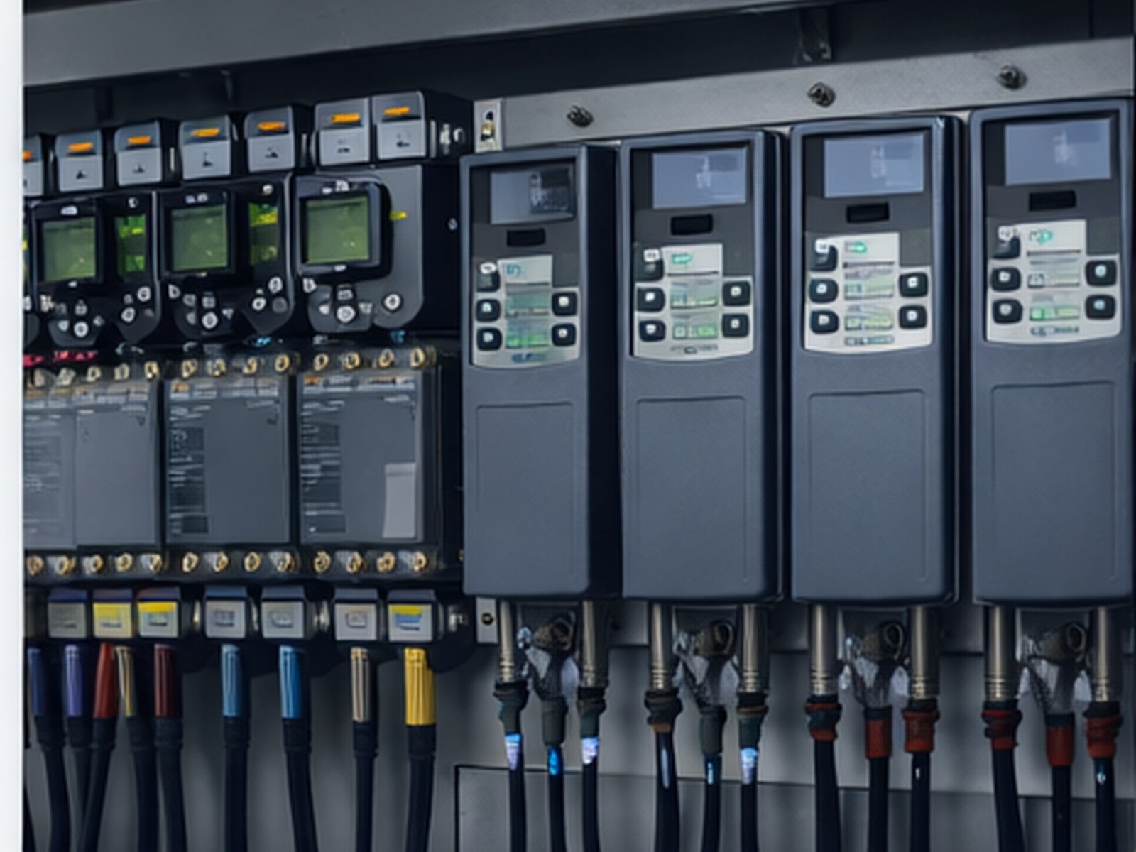Variable frequency drive VFD parameterization and motion control integration